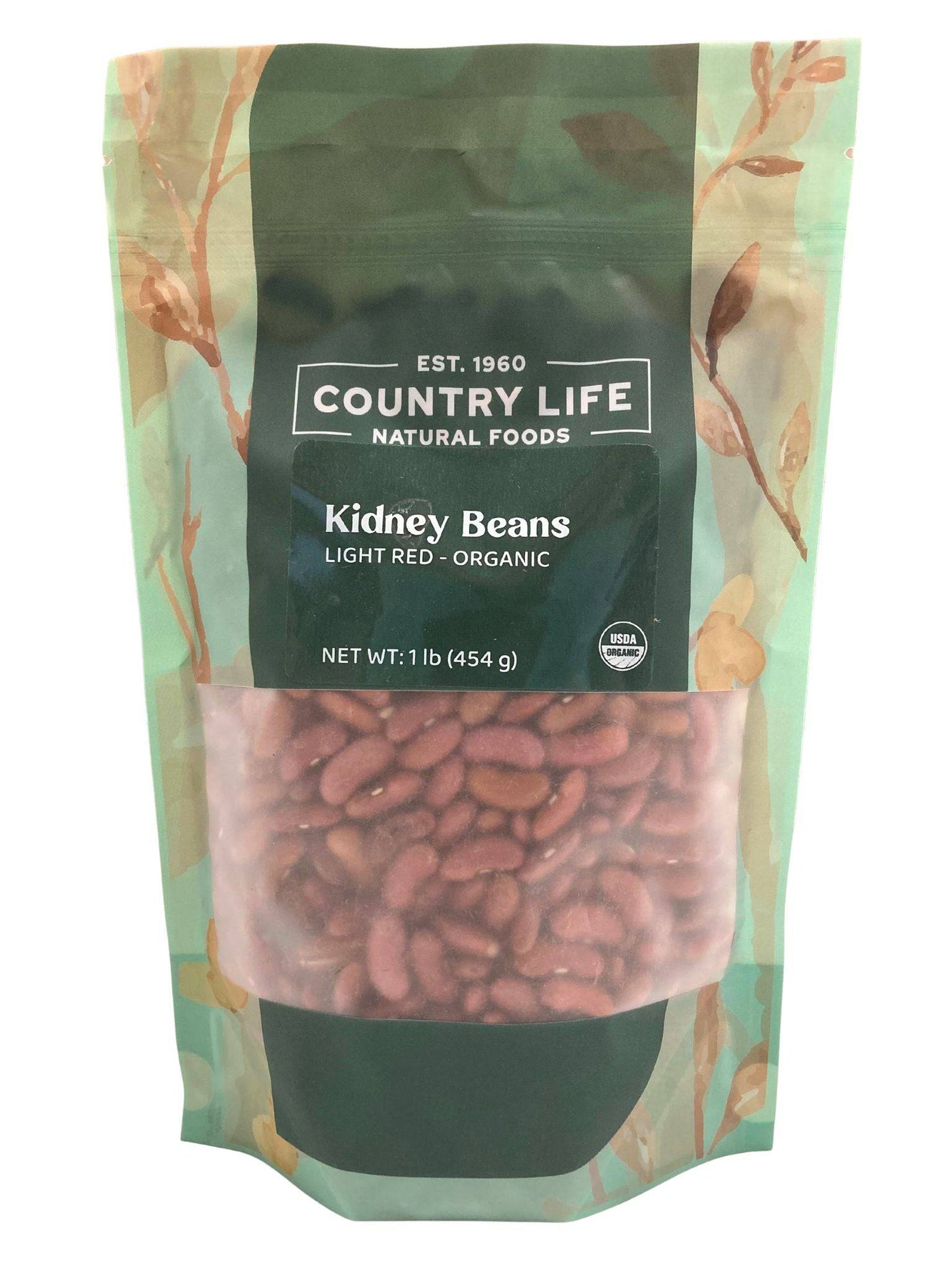Kidney Beans, Light Red, Organic by Country Life Natural Foods