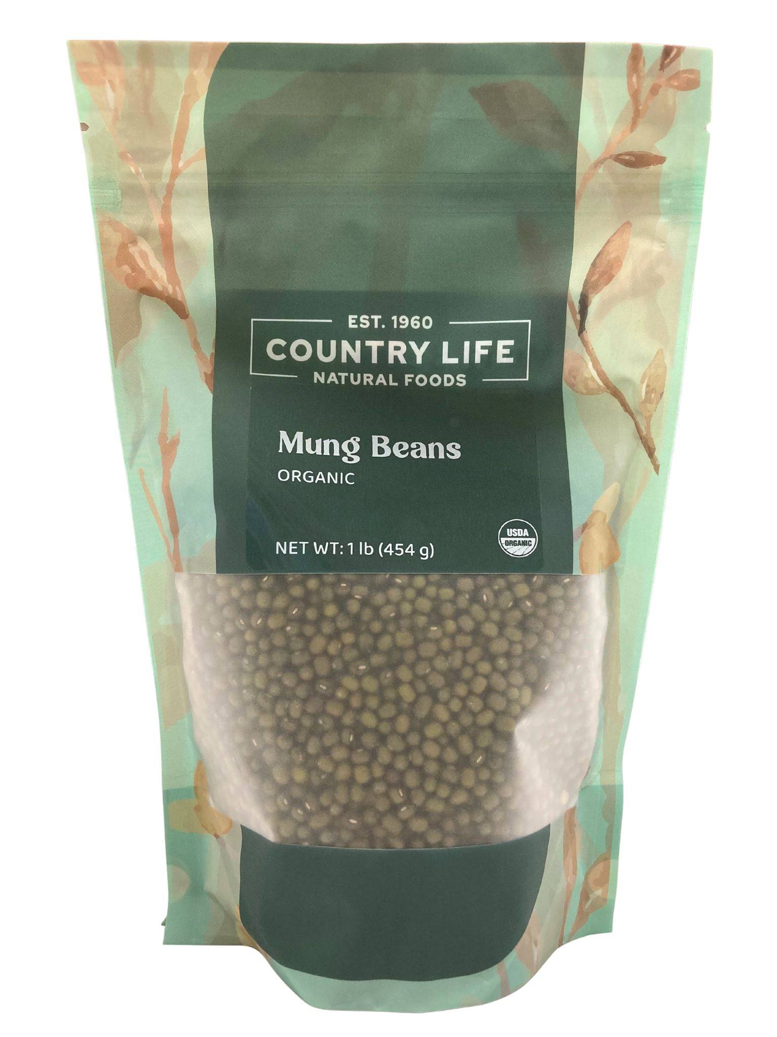 Mung Beans, Organic by Country Life Natural Foods