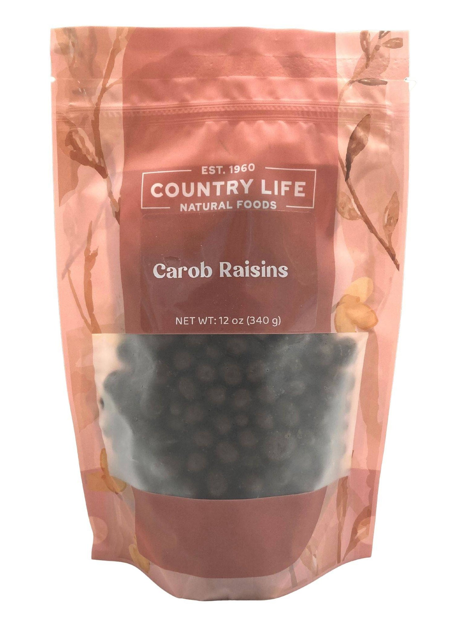 Carob Coated Raisins, Sugar Sweetened by Country Life Natural Foods