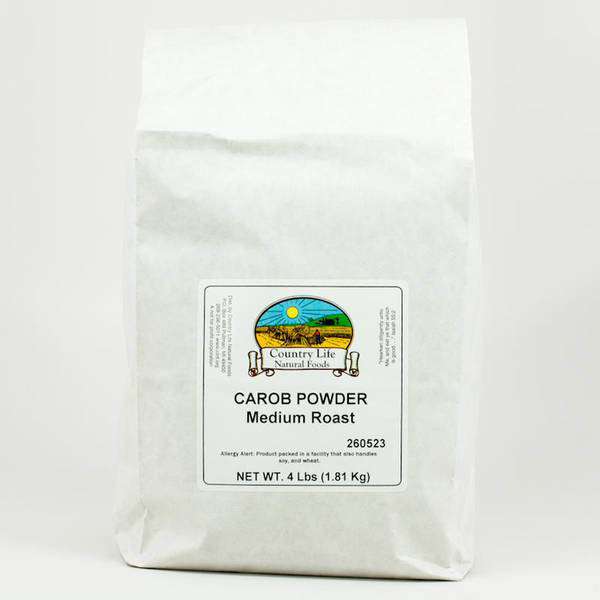 Carob Powder, Medium Roast by Country Life Natural Foods