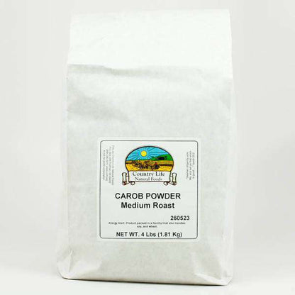 Carob Powder, Medium Roast by Country Life Natural Foods