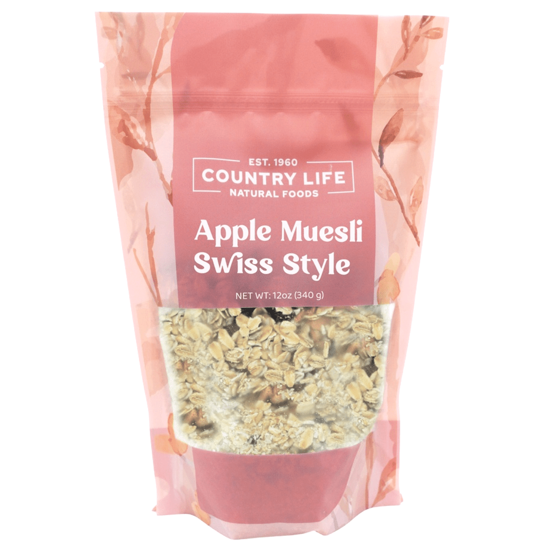 Apple Natural Muesli, Swiss Style by Country Life Natural Foods