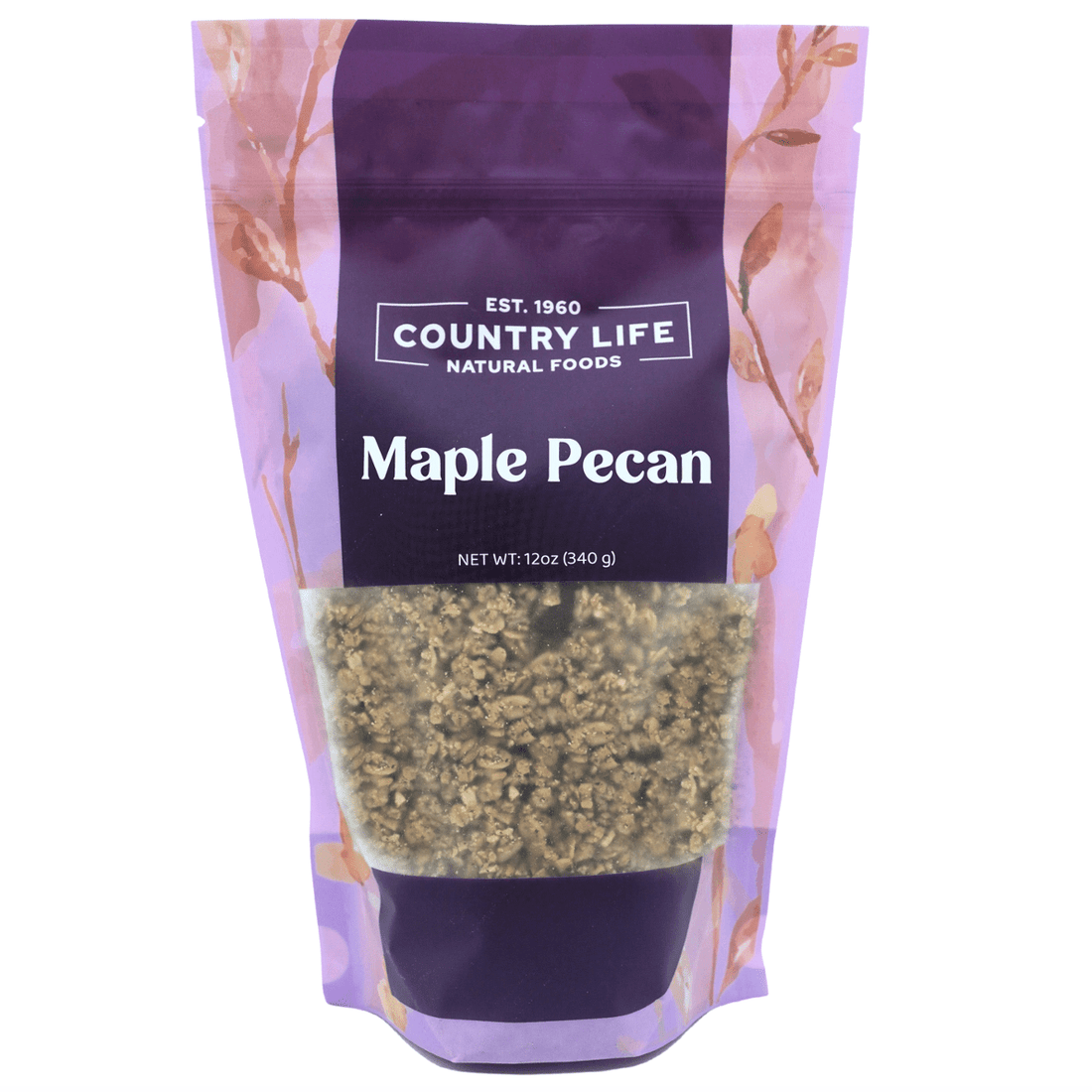Slow-Baked Maple Pecan Granola by Country Life Natural Foods
