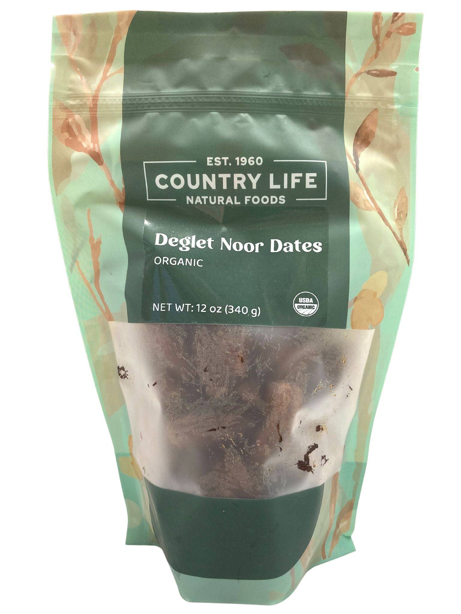 Dates, Deglet Noor, Pitted, Organic by Country Life Natural Foods