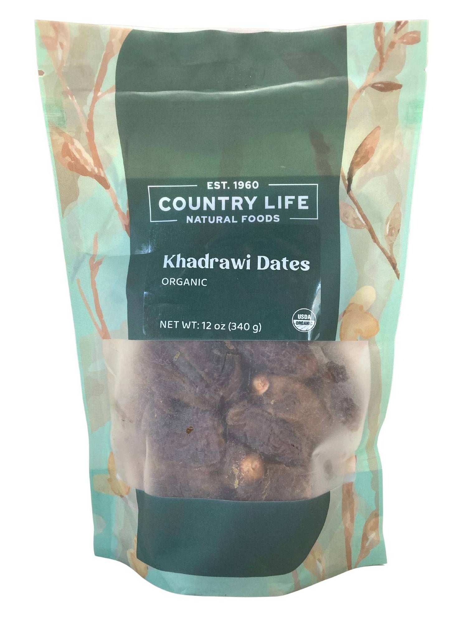 Dates, Khadrawi, Whole, Organic by Country Life Natural Foods