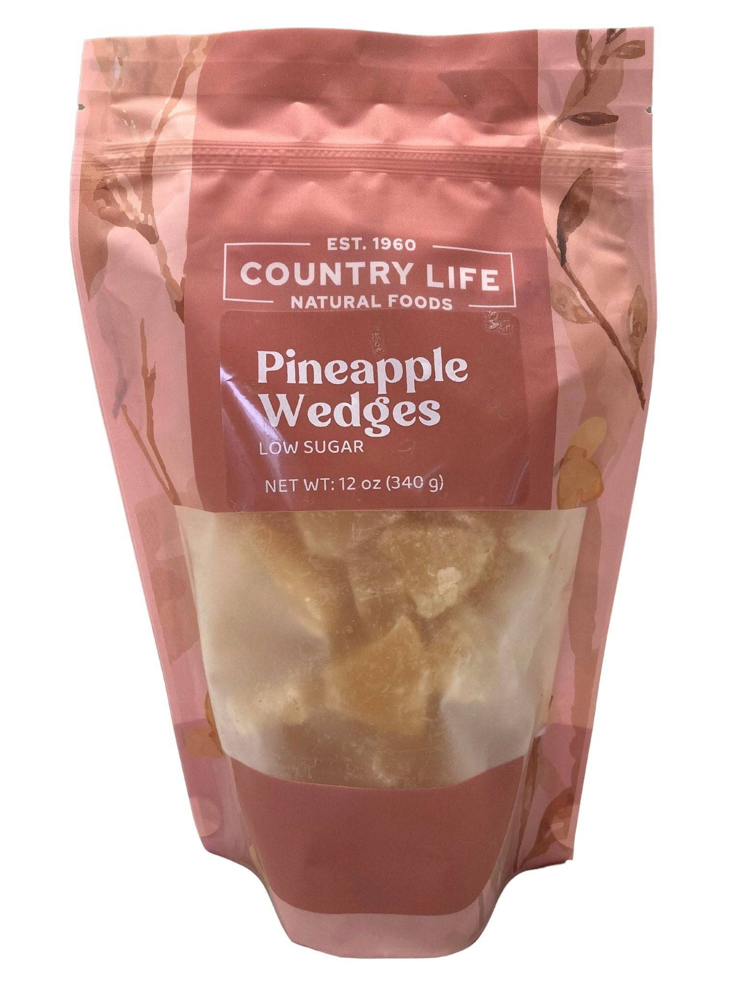Pineapple Wedges &amp; Tidbits, Low Sugar, Imported by Country Life Natural Foods