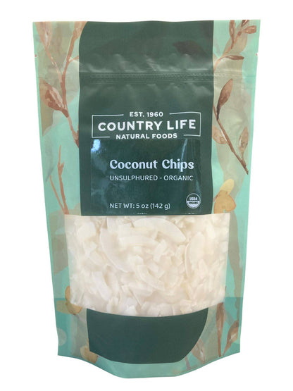 Coconut Chips, Organic by Country Life Natural Foods