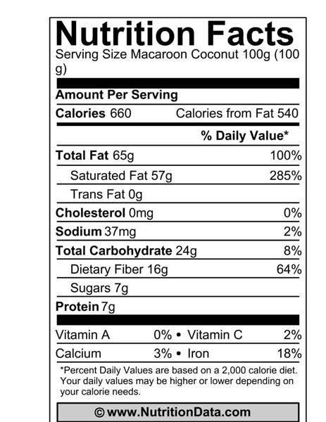 Coconut, Macaroon by Country Life Natural Foods