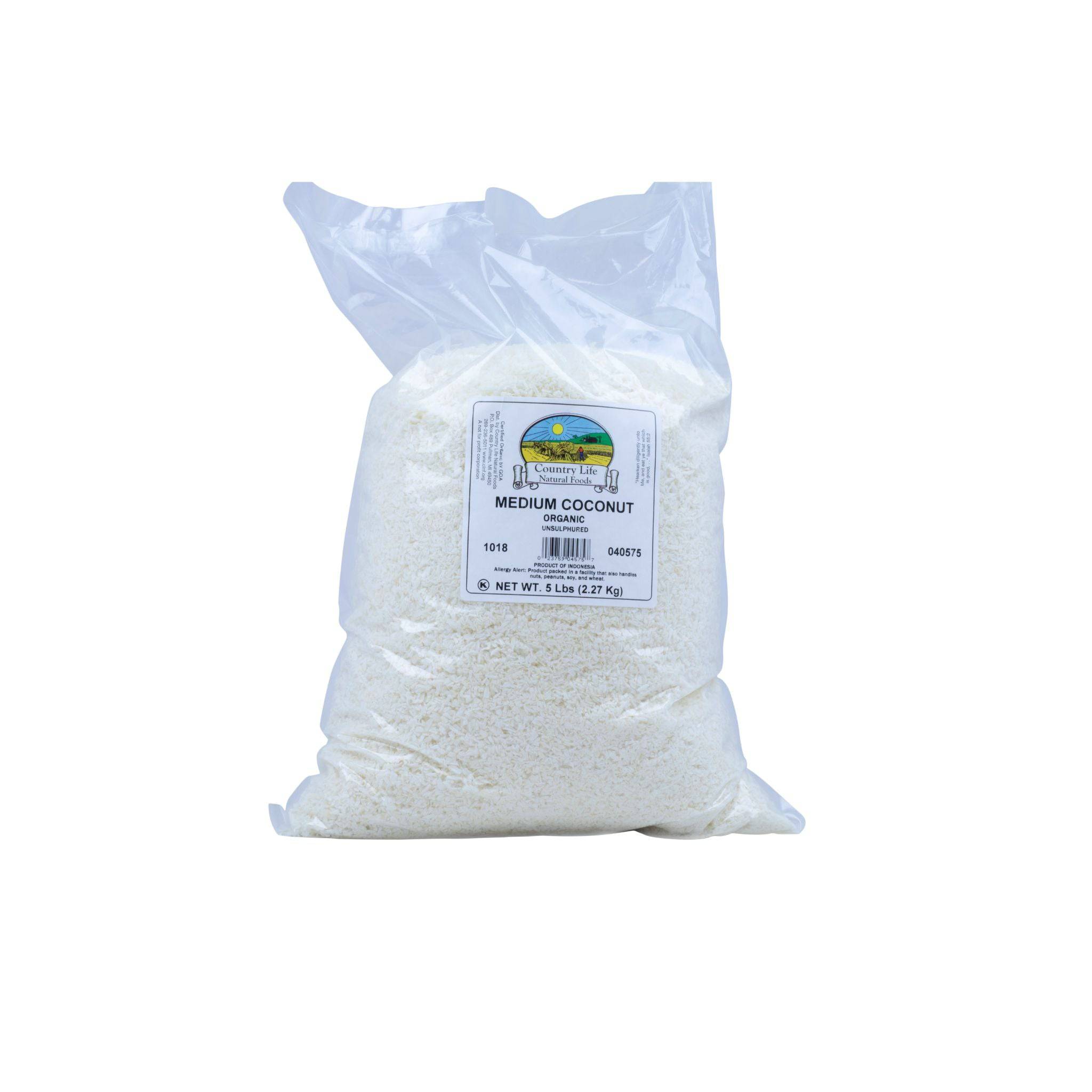 Coconut, Medium, Organic by Country Life Natural Foods