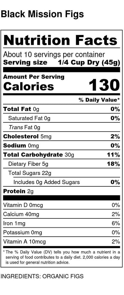 Figs, Mission, X-Choice, Organic by Country Life Natural Foods
