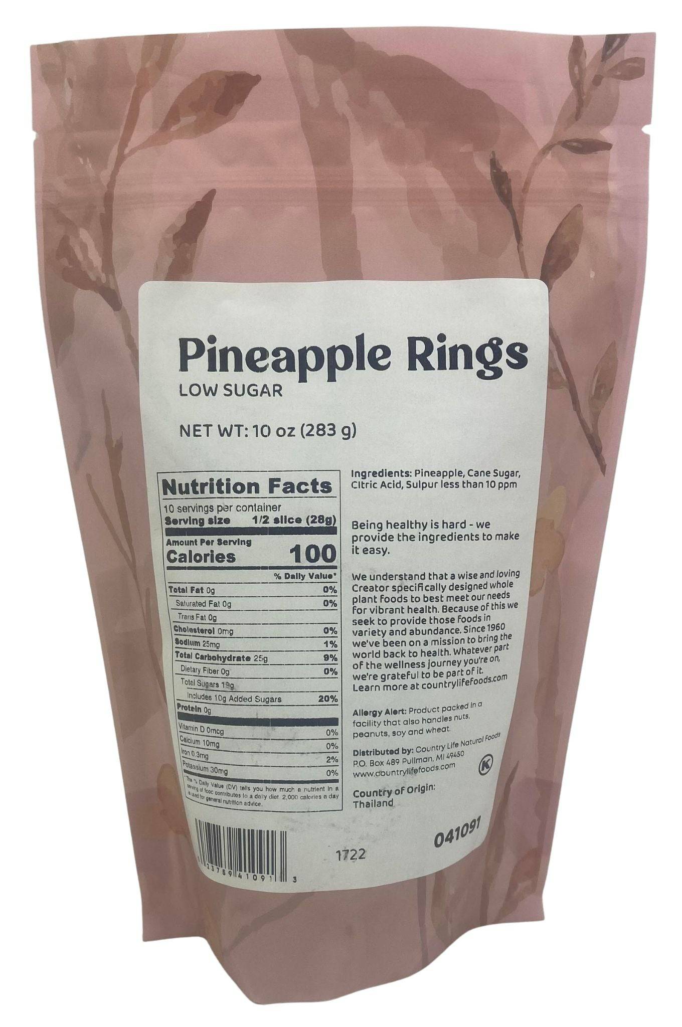 Pineapple Rings, Low Sugar  DestGlow
