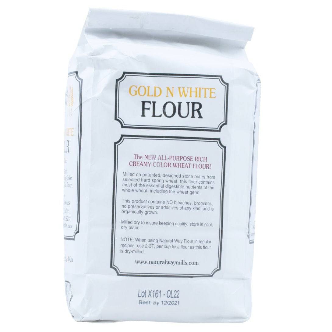 Gold N White Flour, with Germ, Organic by Country Life Natural Foods