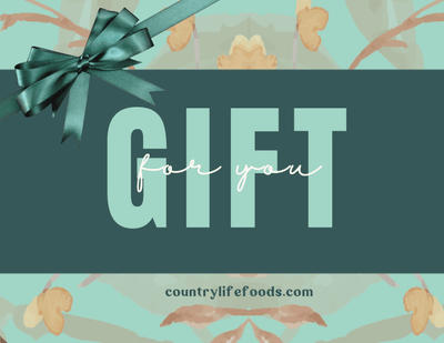 Electronic Gift Card by Country Life Natural Foods