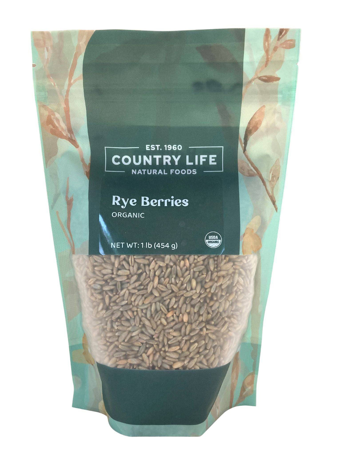 Rye Berries, Organic by Country Life Natural Foods