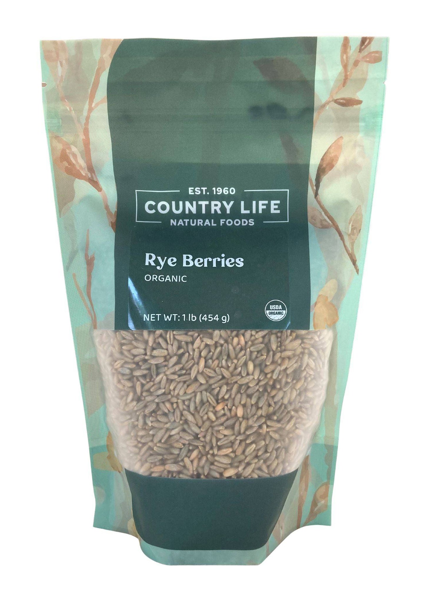 Rye Berries, Organic by Country Life Natural Foods