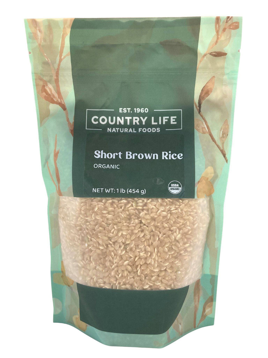 Short Rice, Brown, Organic by Country Life Natural Foods