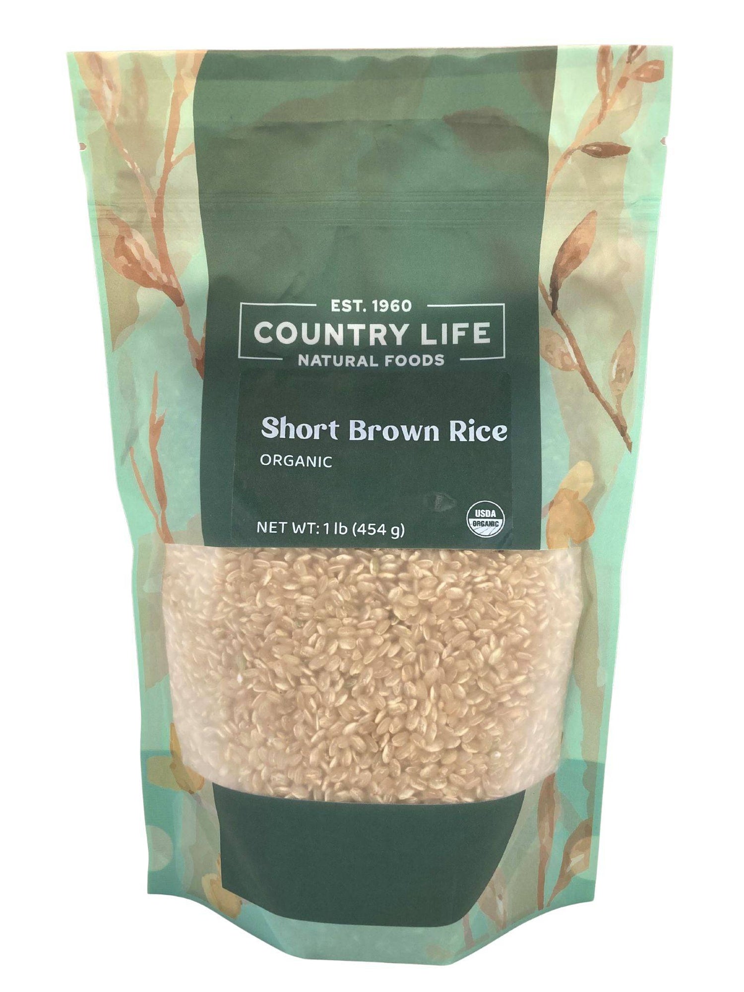 Short Rice, Brown, Organic by Country Life Natural Foods
