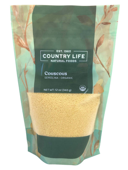 Couscous, Semolina, Organic by Country Life Natural Foods
