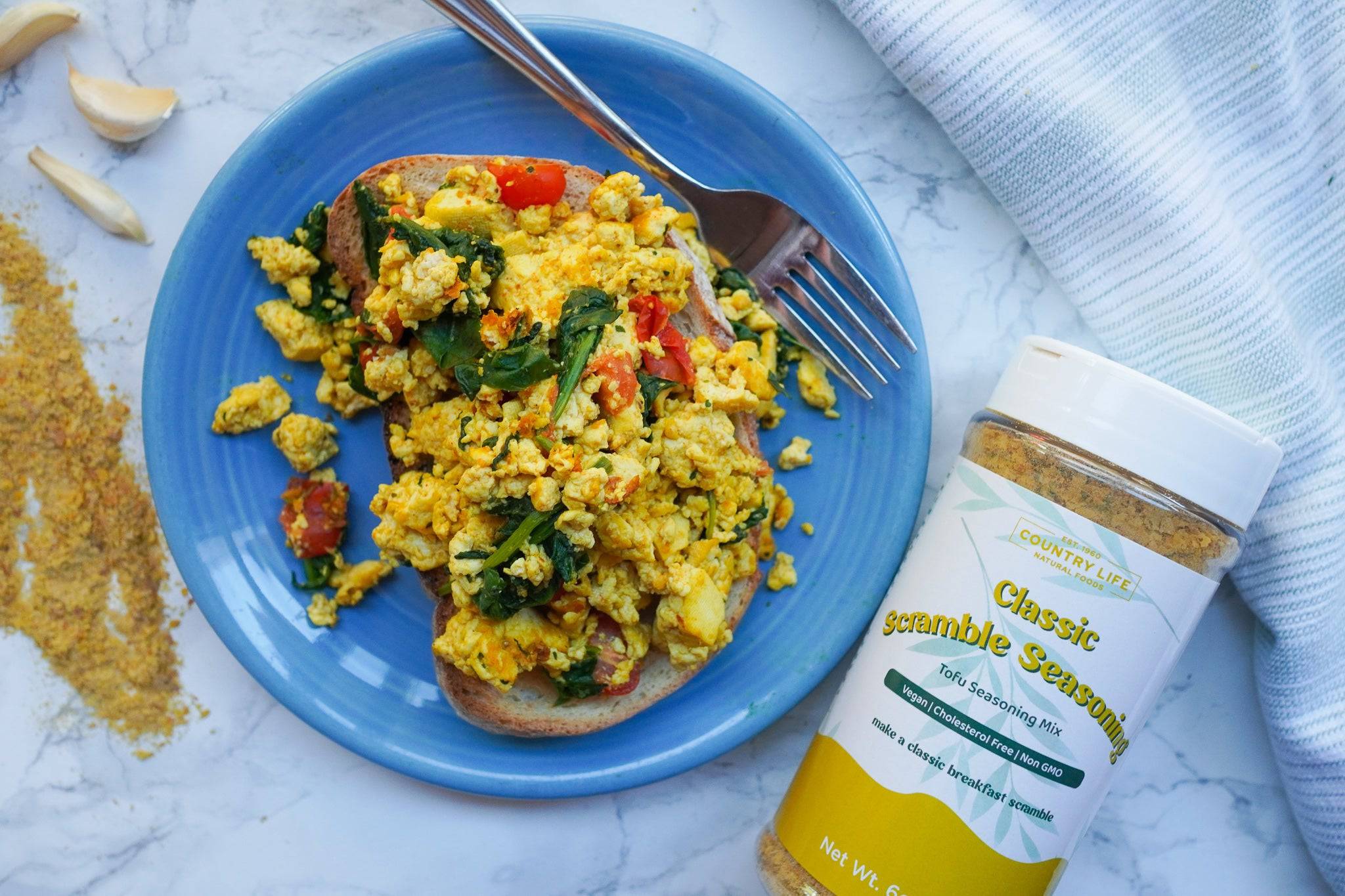 Tofu Scramble Seasonings, 3-Pack by Country Life Natural Foods