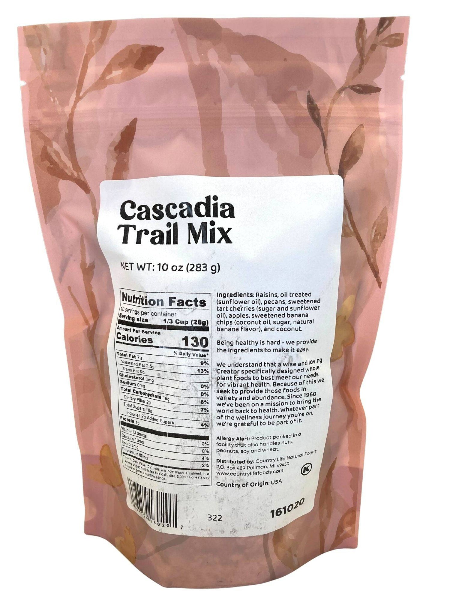 Cascadia Trail Mix by Country Life Natural Foods