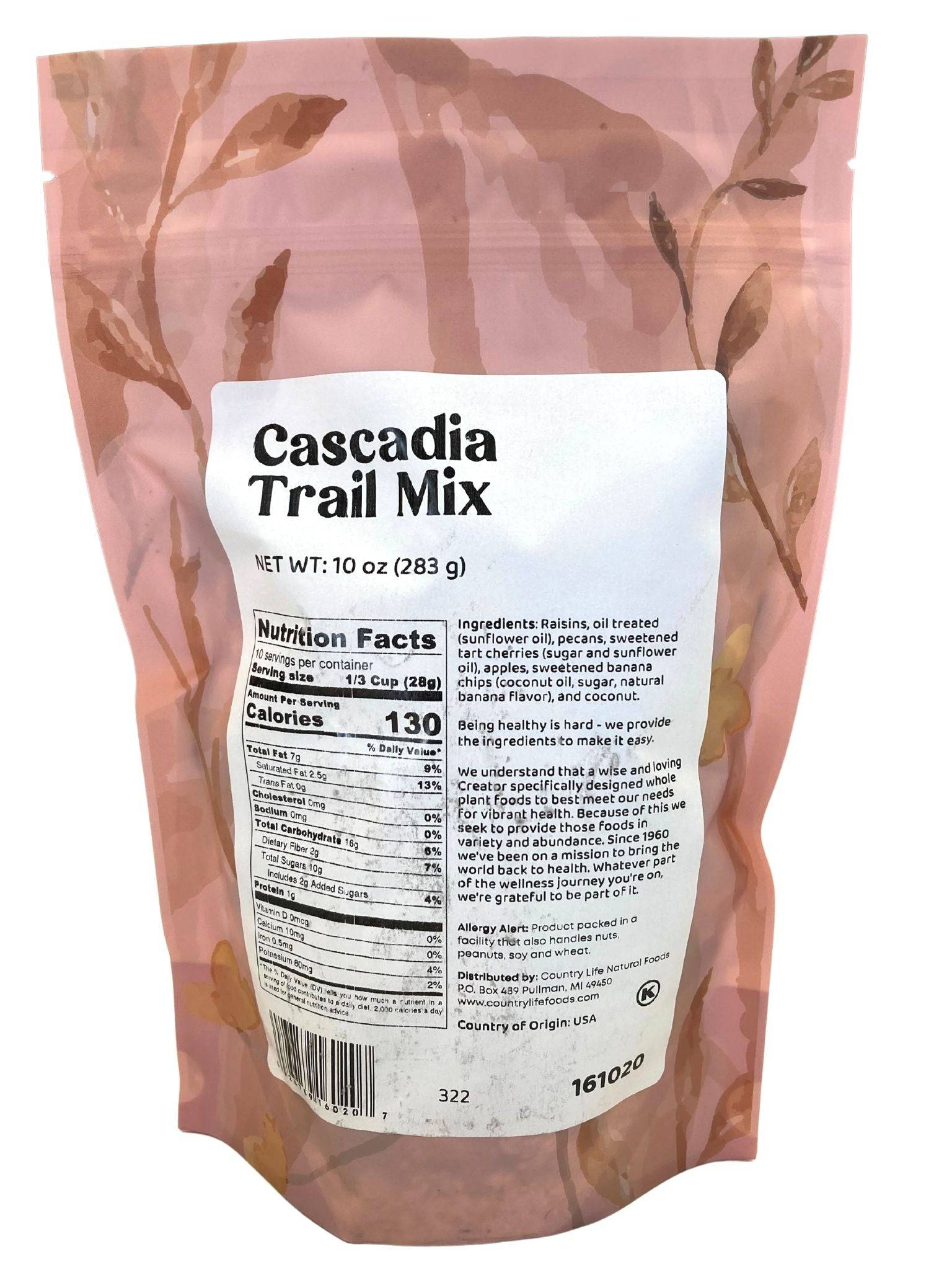 Cascadia Trail Mix by Country Life Natural Foods