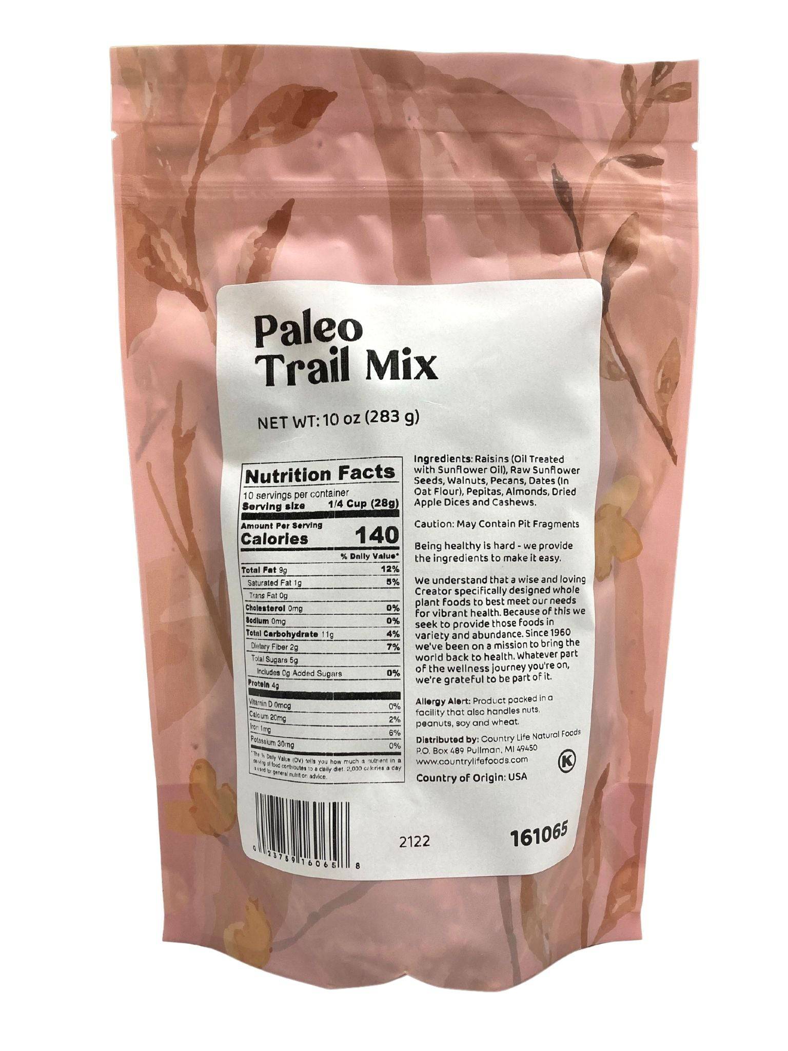 Paleo Trail Mix by Country Life Natural Foods