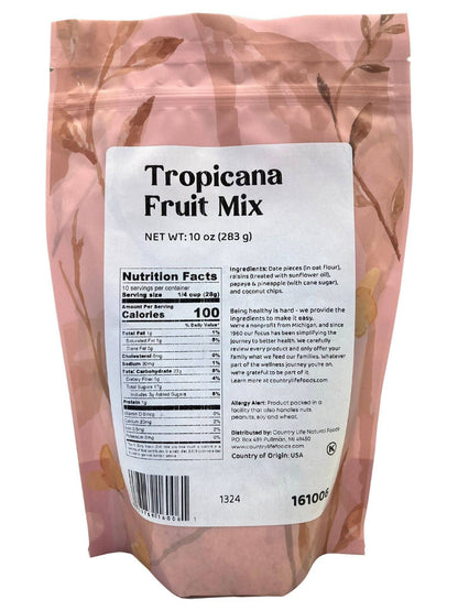 Tropicana Fruit Mix by Country Life Natural Foods