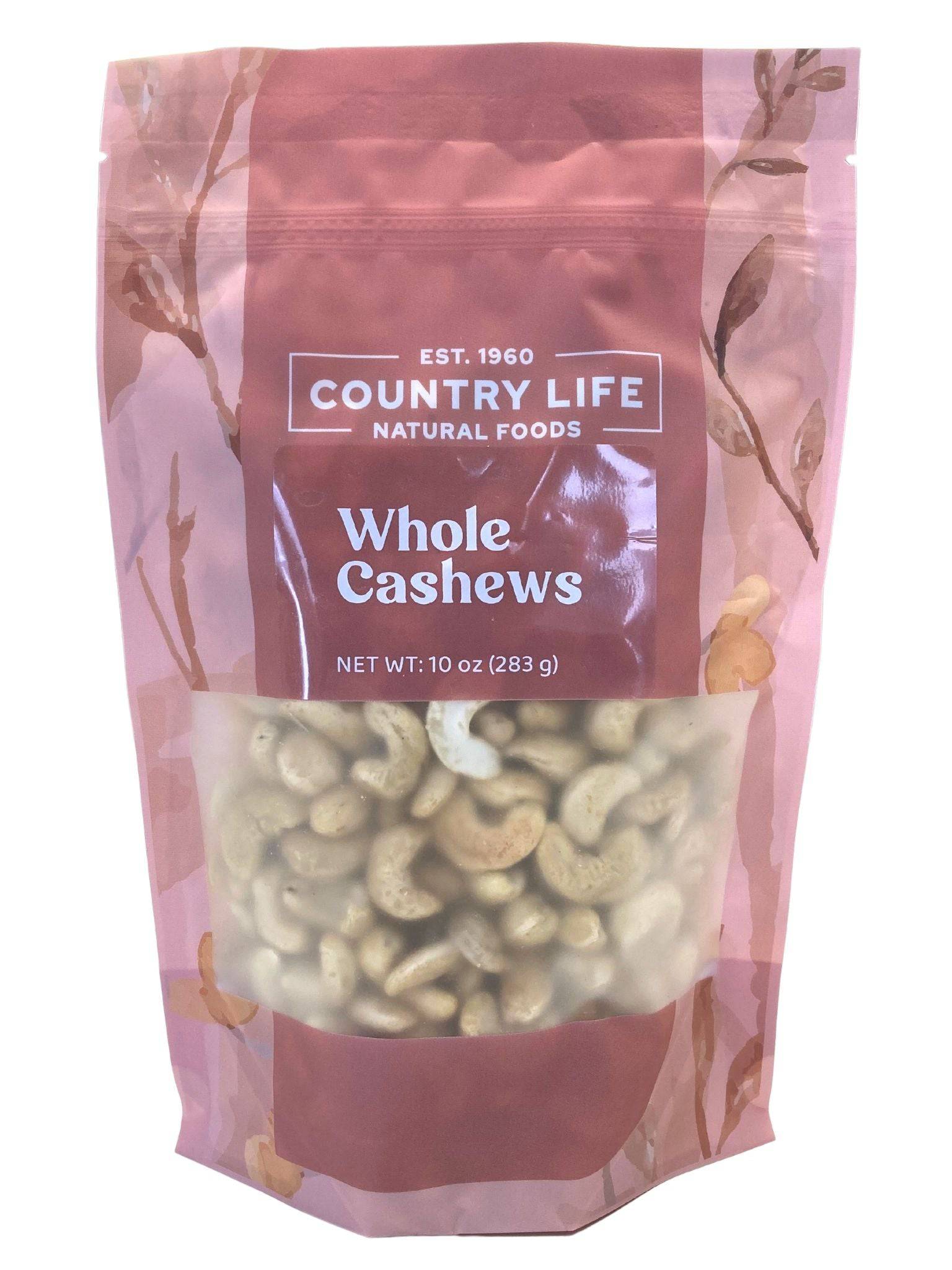 Cashews, Whole by Country Life Natural Foods