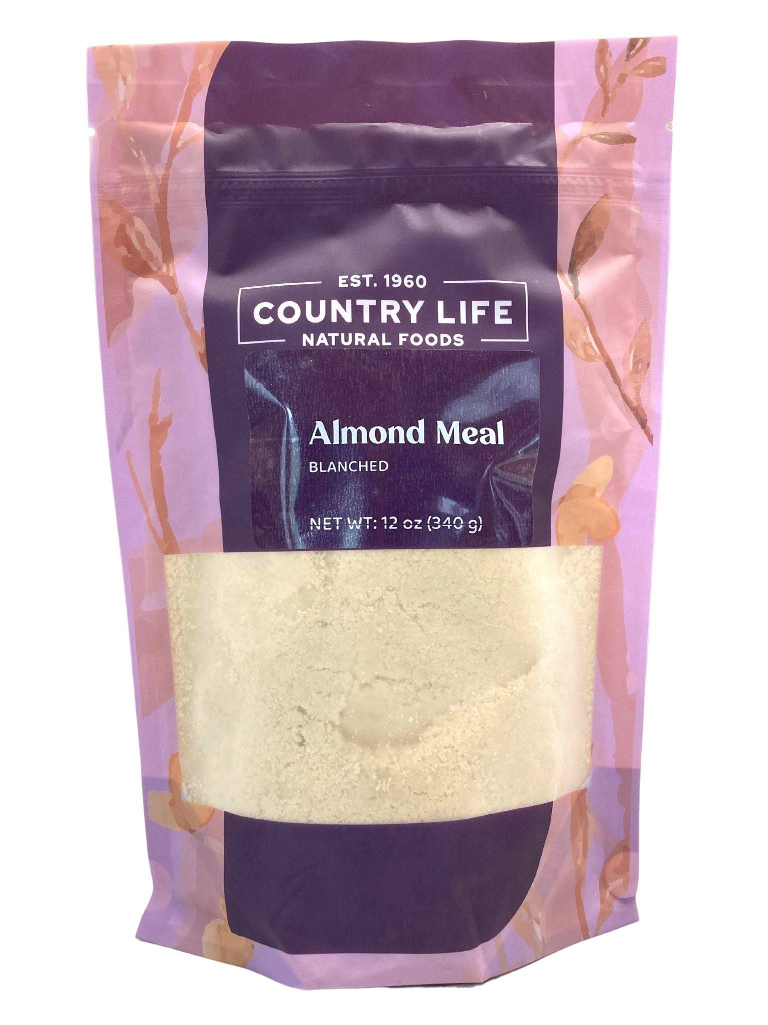 Almond Meal, Fine Ground, Blanched by Country Life Natural Foods