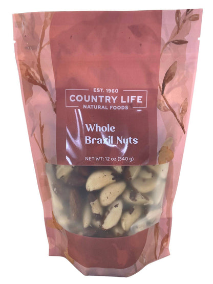 Brazil Nuts, Whole by Country Life Natural Foods