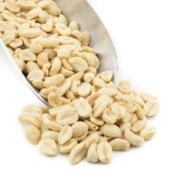 Peanuts, 1/2s Dry Roasted, No Salt, Organic by Country Life Natural Foods