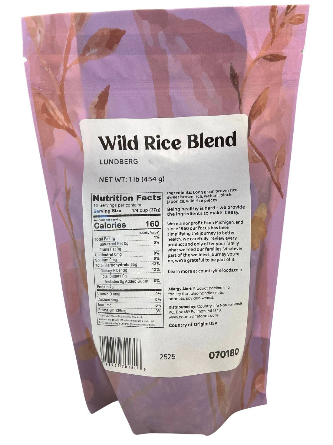 Wild Rice Blend, Lundberg by Country Life Natural Foods
