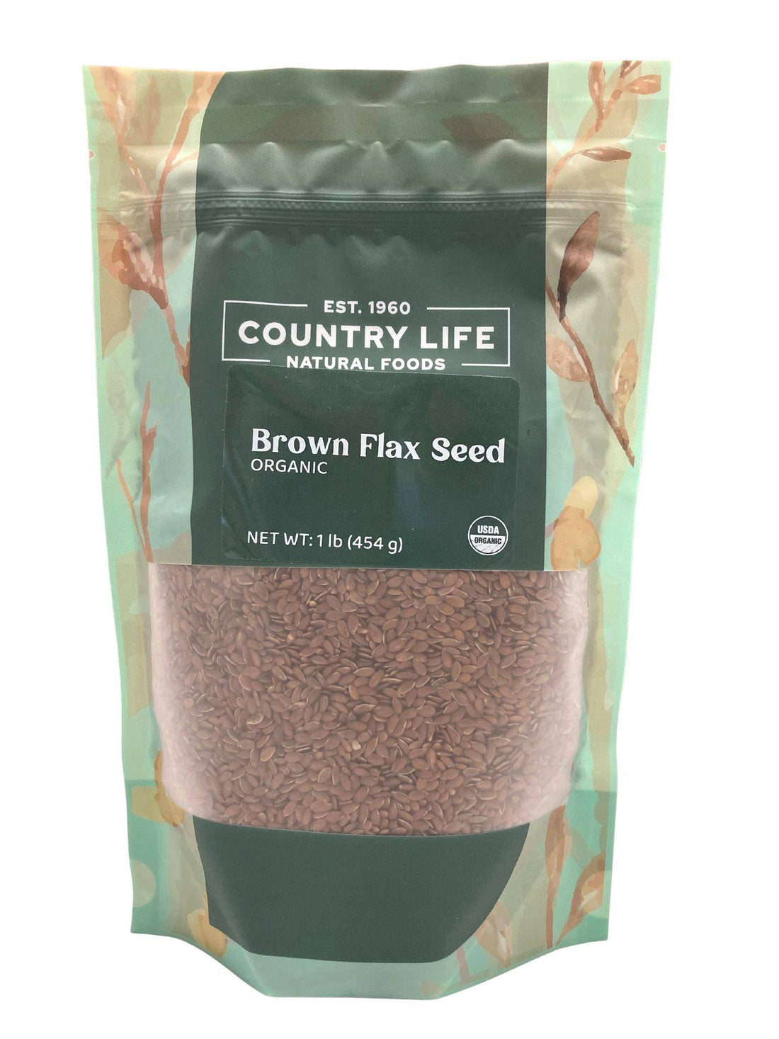 Flax Seeds, Brown, Organic by Country Life Natural Foods