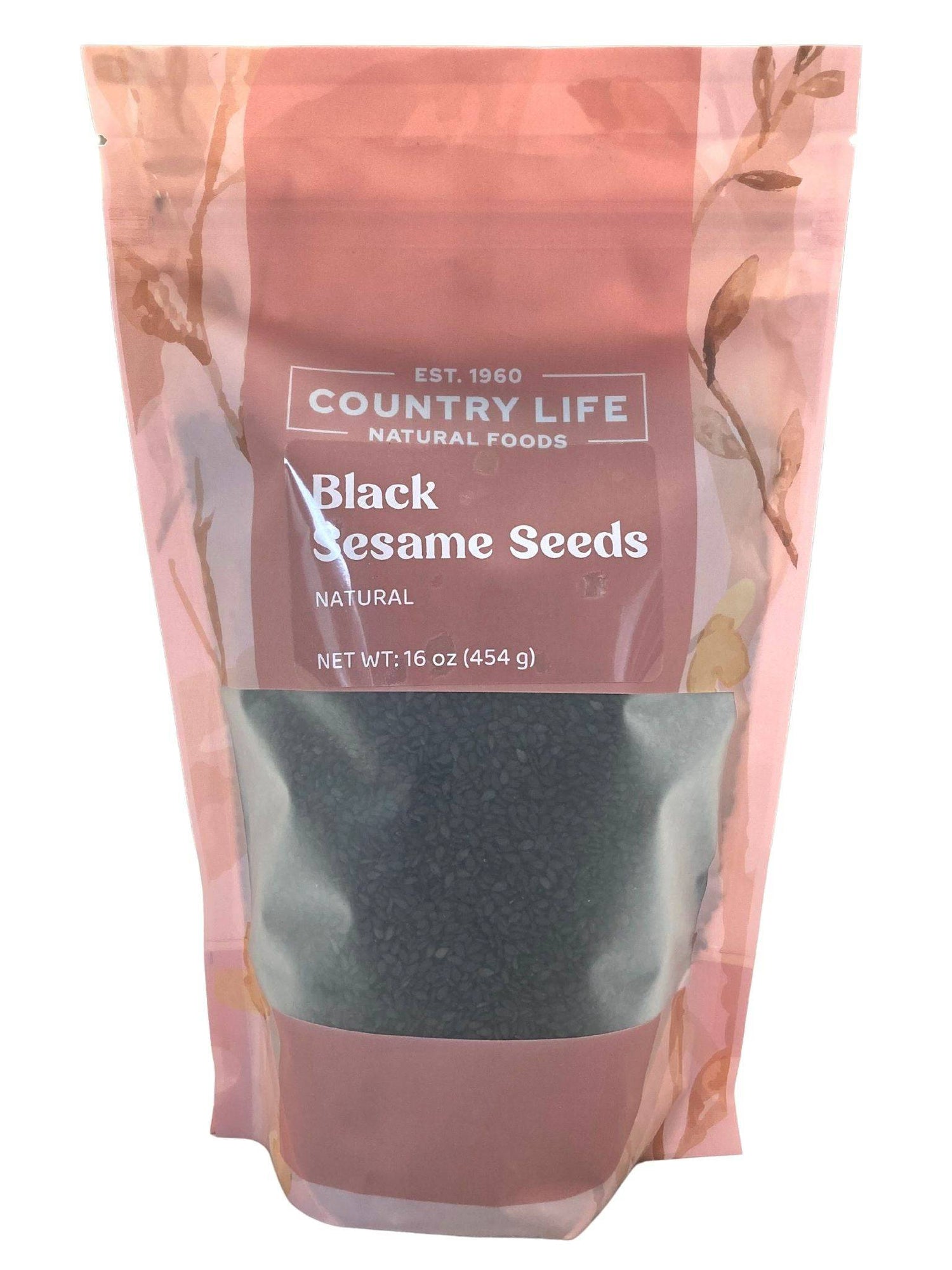 Sesame Seeds, Black, Natural by Country Life Natural Foods