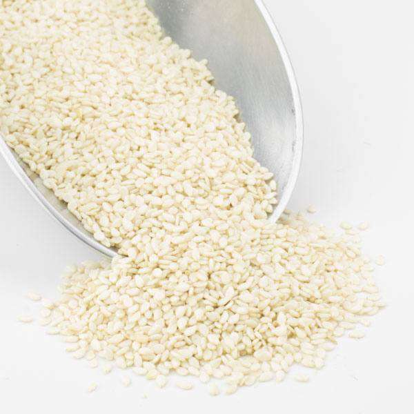 Sesame Seeds, White, Hulled, Organic by Country Life Natural Foods