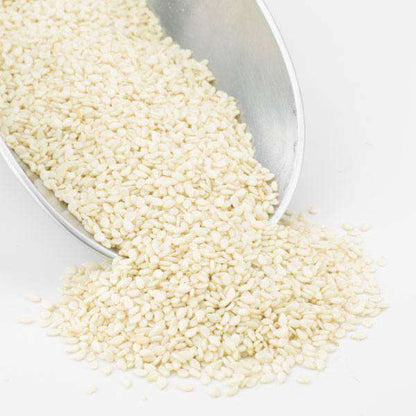 Sesame Seeds, White, Hulled, Organic by Country Life Natural Foods