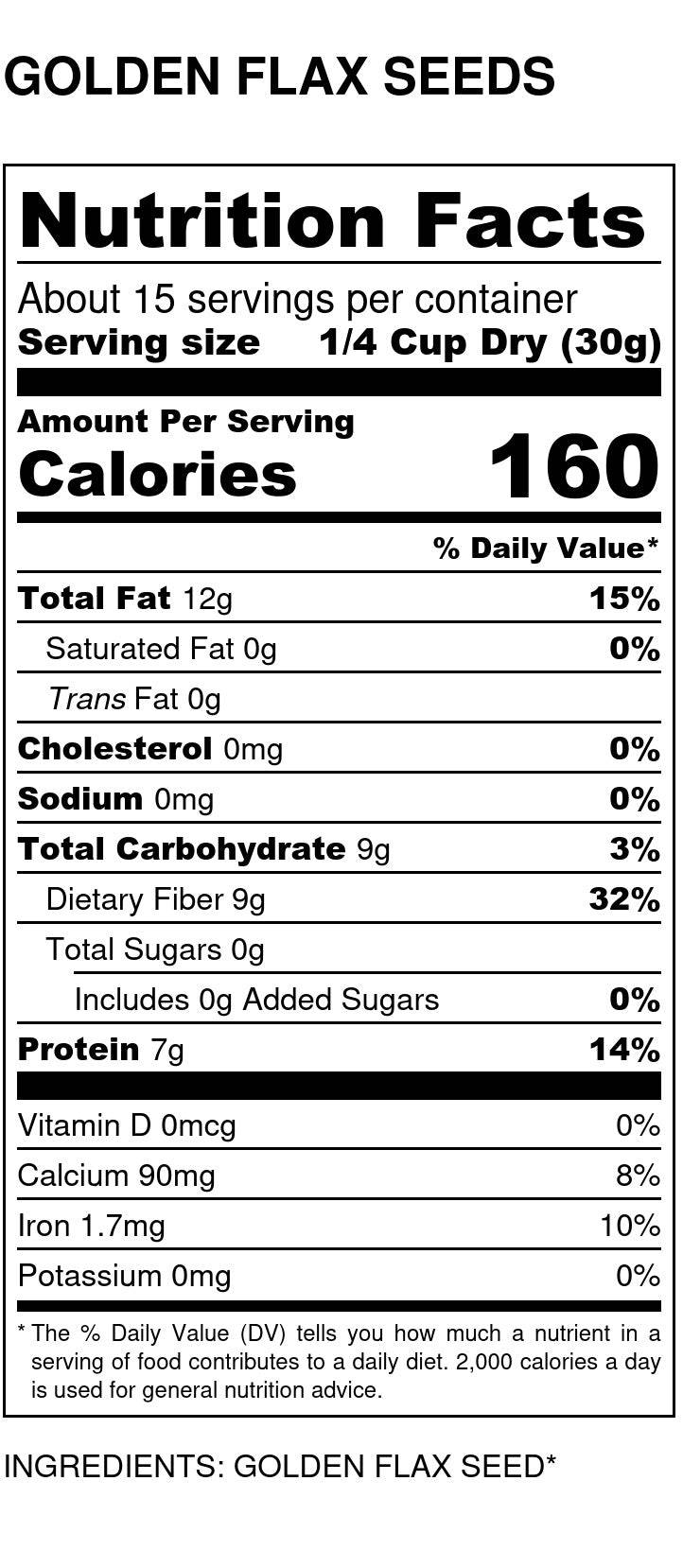 Flax Seeds, Golden by Country Life Natural Foods