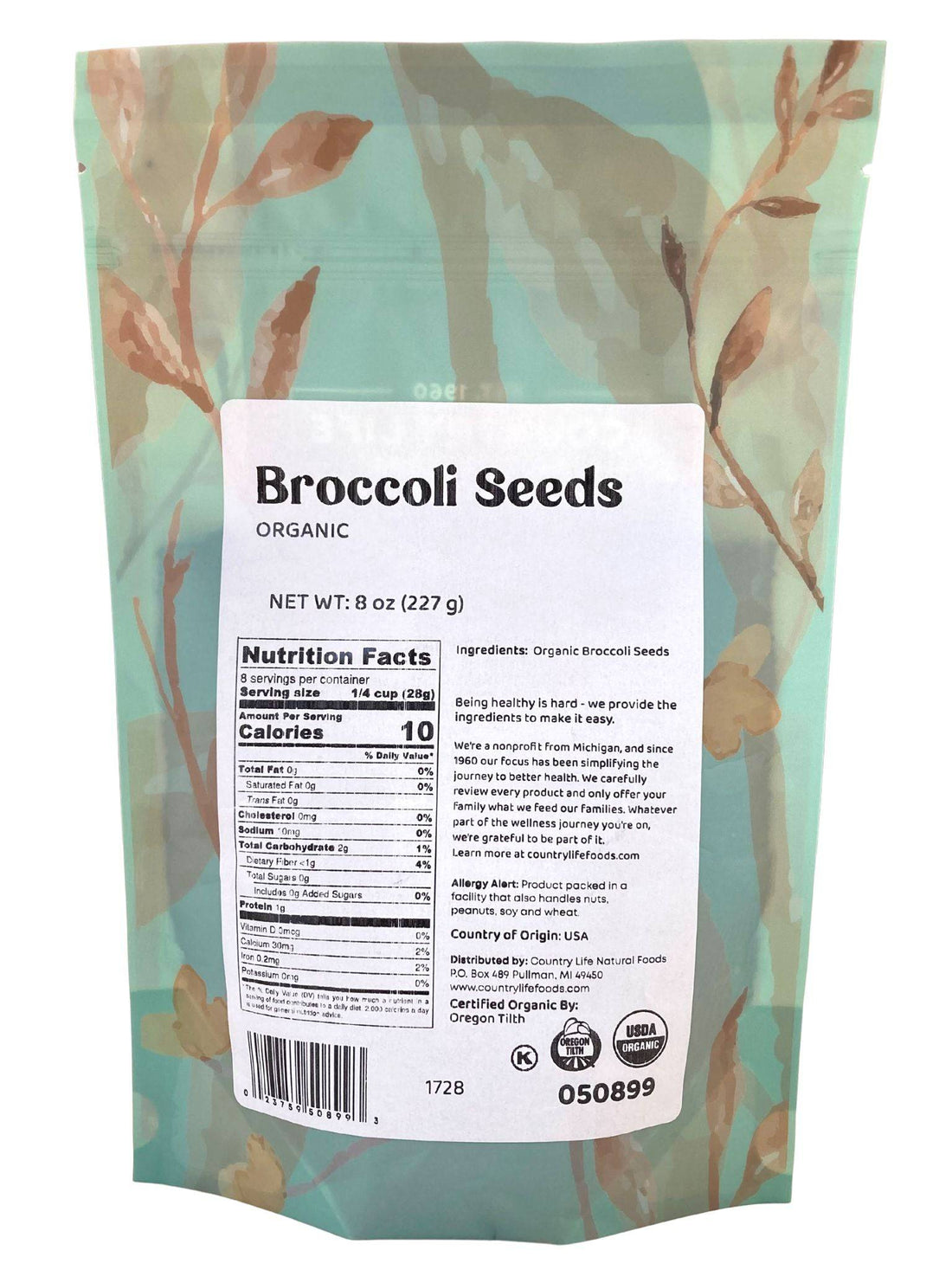 Broccoli Seed, Organic - DestGlow
