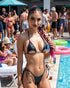 Shimmer Open Cup Tie Side 2PC Bikini Set 