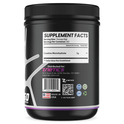 Creatine Monohydrate Ultramicronized by Znetics