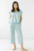 SALUA Cropped Tee & Capri by Salua Lingerie