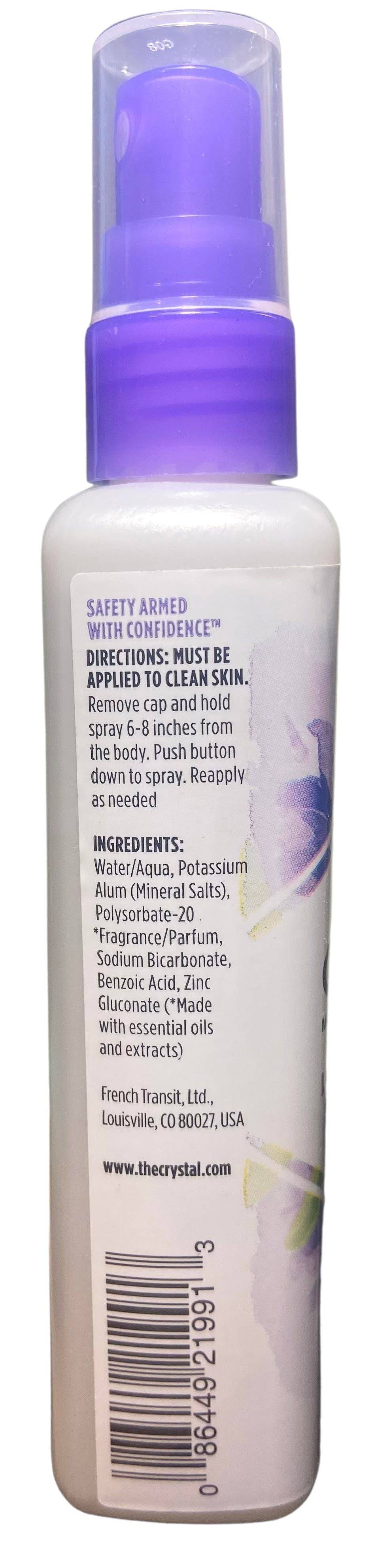 Crystal Deodorant, Spray, Lavender &amp; White Tea by Country Life Natural Foods