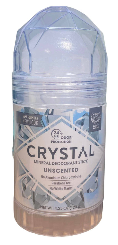 Crystal Deodorant, Stick, Unscented by Country Life Natural Foods