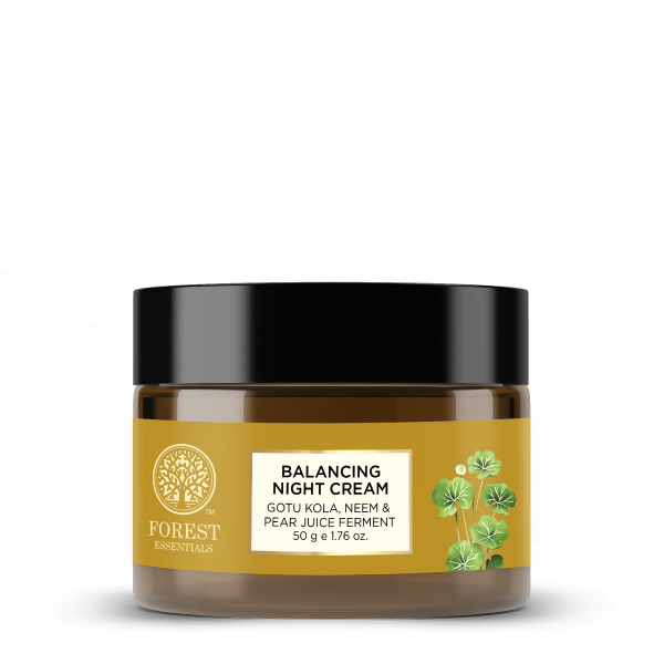 Forest Essentials Balancing Night Cream with Gotu Kola, Neem &amp; Pear Juice Ferment