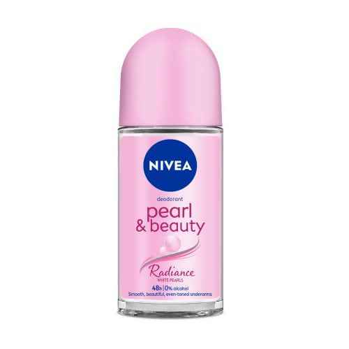 Nivea Deodorant Roll On Pearl &amp; Beauty Radiance For Eventoned Smooth &amp; Beautiful Underarms