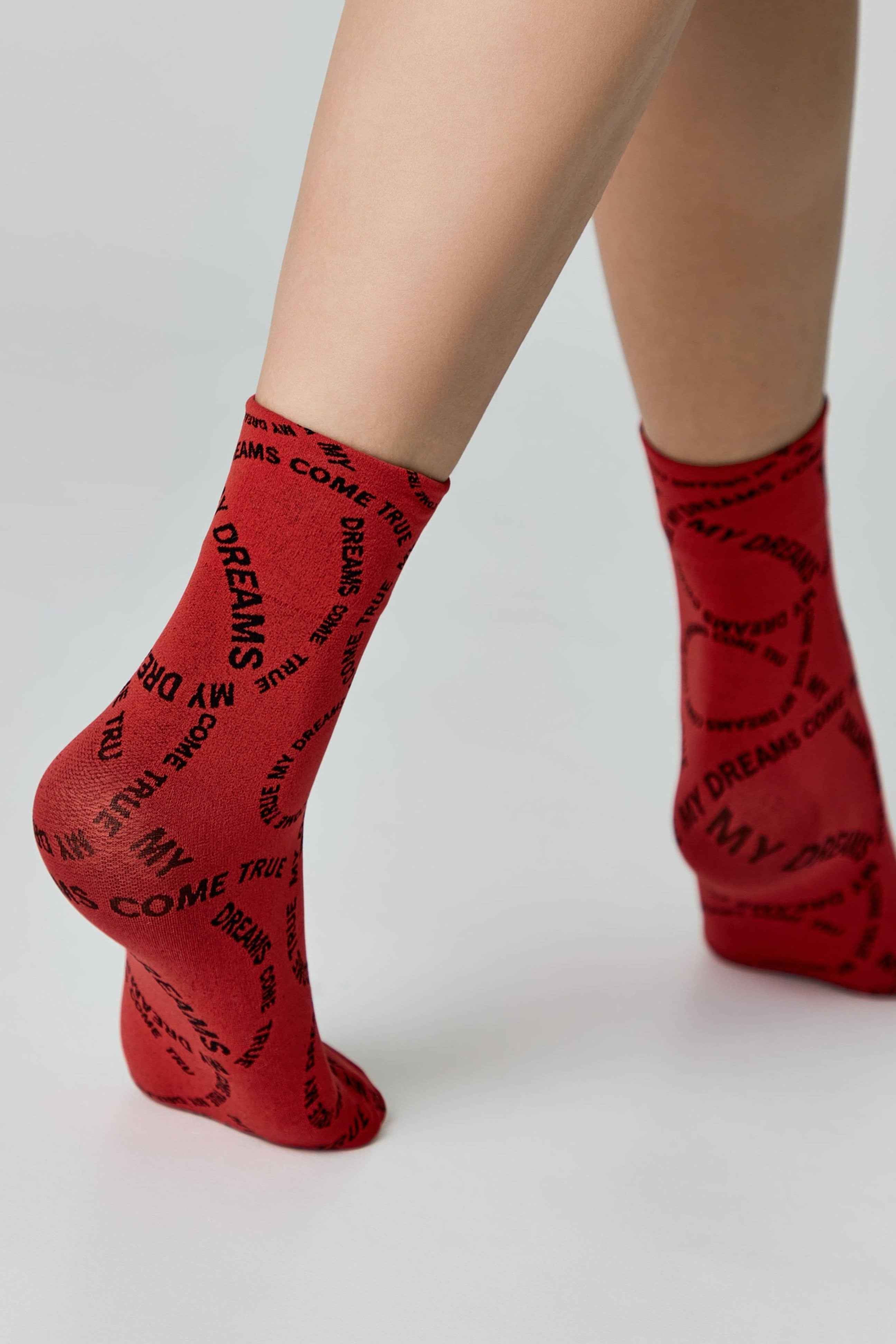 Dense Socks Conte Fantasy - Knitted "My dreams" Design