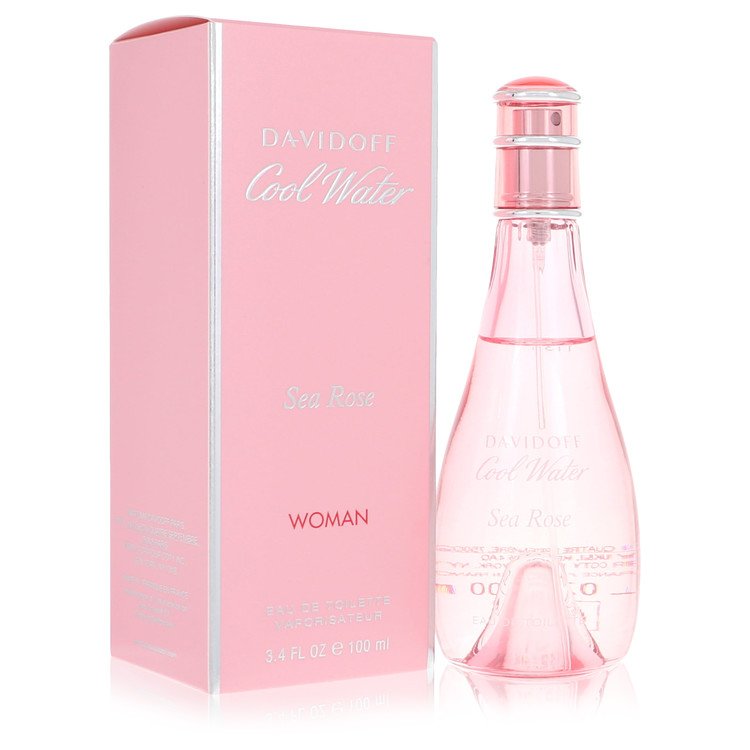 Cool Water Sea Rose by Davidoff Eau De Toilette Spray 3.4 oz for Women 