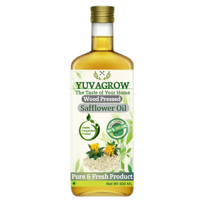 Yuvagrow Wood Pressed Safflower Oil