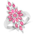 2.04 Carat Genuine Ruby .925 Sterling Silver Ring by Bids.com