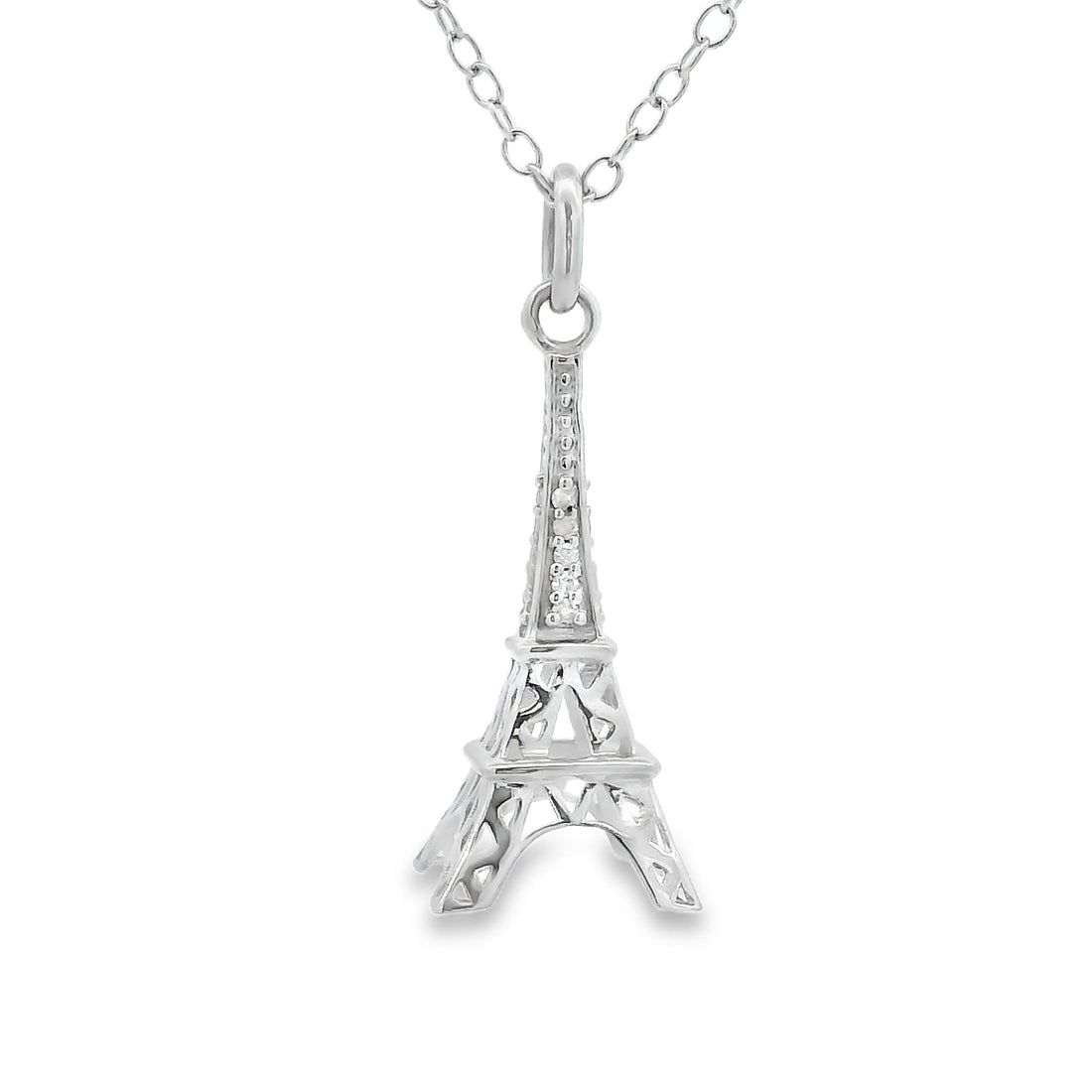 .06ct Diamond Fashion Pendants Sterling Silver 